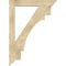 Ekena Millwork Merced Traditional Rough Sawn Bracket, Douglas Fir, 4"W x 32"D x 44"H BKT04X32X44MRC01RDF - alternate 3